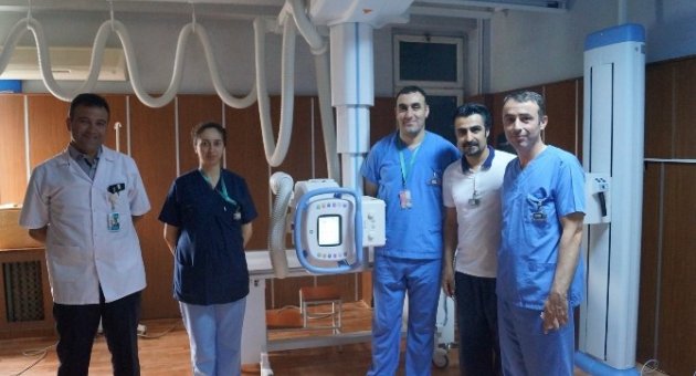 Biga Devlet Hastanesinde Dijital Radyolojik Görüntüleme Cihazı