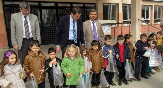 Biga’da 170 Fidan Ekildi
