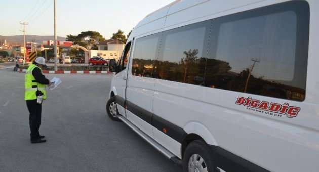 Bigadiç’te Trafiğe Sıkı Denetim
