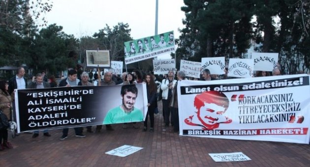 Birleşik Haziran Hareketi Tekirdağ Temsilcileri Ali İsmail Korkmaz’la İlgili Alınan Kararı Protesto Etti