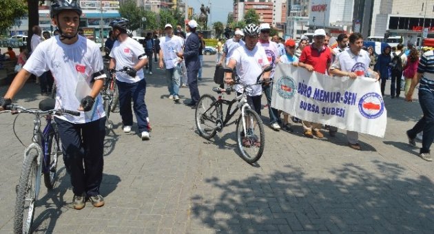’bisikletli Eylemciler’ Bursa’da