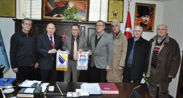 Bosna Hersek Fahri Başkonsolosu’ndan Başkan Saka’ya Ziyaret
