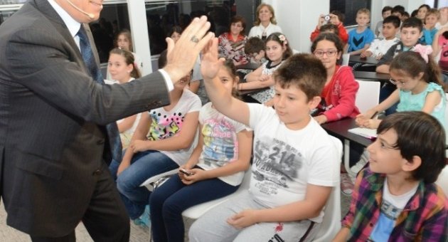 Bozbey’den Öğrencilere Geri Dönüşüm Vurgusu