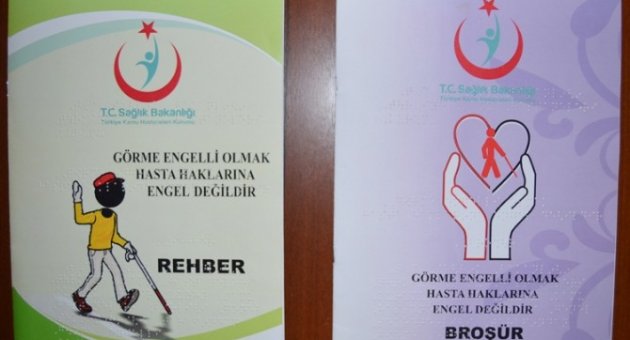 Braille Alfabesi Ve Yazı Kabartma Artık Hastanelerde