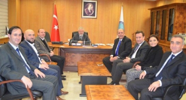 Btb, Rektör Ulcay’ı Ziyaret Etti