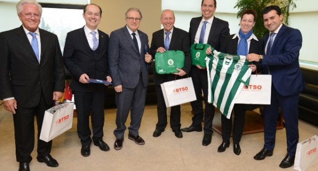 Btso, Mittlerer Niederrhein Bölgesi Sanayi Ve Ticaret Odası’nı Ağırladı