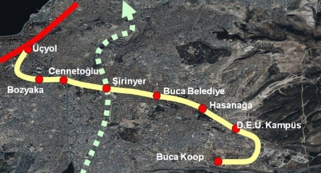 Buca Metrosu İçin İlk İhale Yapıldı