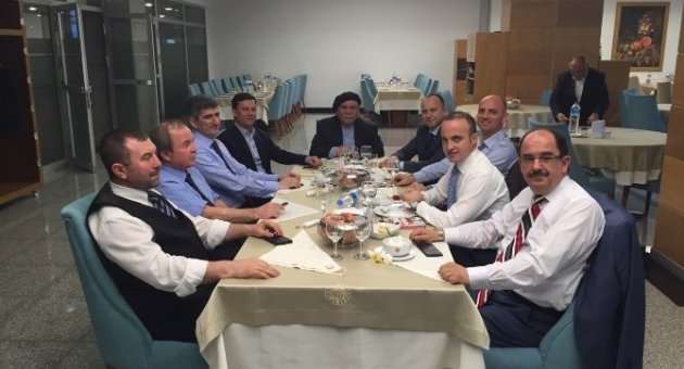 Bülent Turan Çanakkaleli Bürokratlarla Bir Araya Geldi
