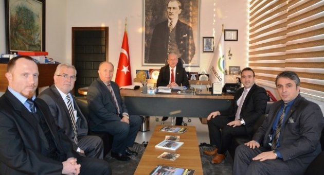 Bulgar Ve Yunan İşadamlarından Başkan Albayrak’a Ziyaret