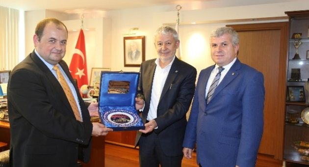 Bulgaristan-türkmenistan Ticaret Ve Sanayi Odası’ndan Etso’ya Ziyaret