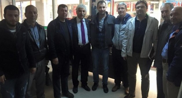 Burhaniye Basınını Ziyaret Etti