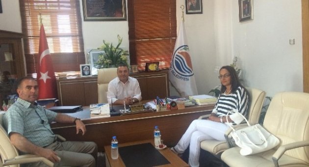 Burhaniye Sgk Müdiresi Canan Aldağ’dan Uslu’ya İade-i Ziyaret