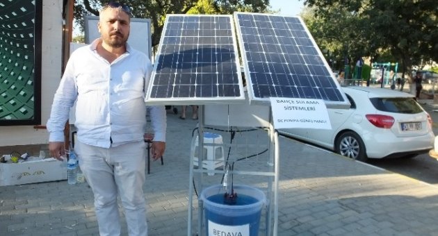 Burhaniye’de Arazi Sulamasında Güneş Enerjisi Kolaylığı