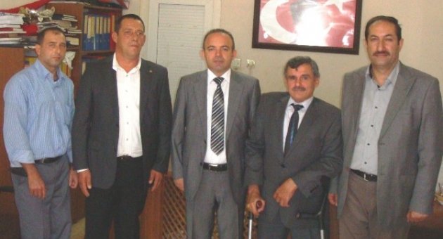 Burhaniye’de Engellilere Kaymakam Ziyareti