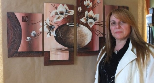 Burhaniye’de İki Arkadaşın Sergisi İlgi Gördü