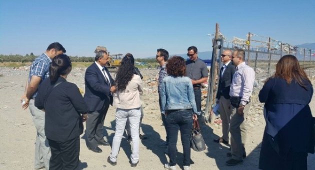 Burhaniye’de Katı Atık Bertaraf Tesisi İçin Alan Çalışması Yapıldı