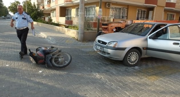 Burhaniye’de Motor Kazalarına Tepki