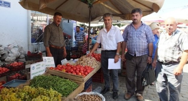 Burhaniye’de Organik Pazar Denetimi