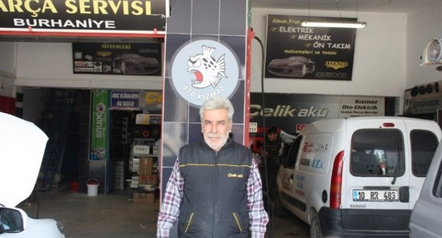 Burhaniye’de Rasim Kızmaz Küçük Sanayide Başkan Adayı
