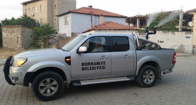 Burhaniye’de Sivrisinek Mücadelesi