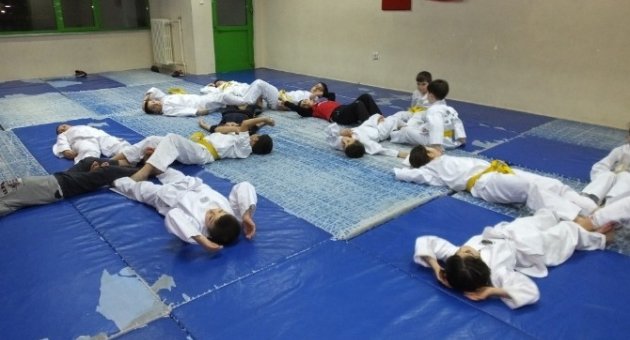 Burhaniye’de Tekvando Sporu Sevildi