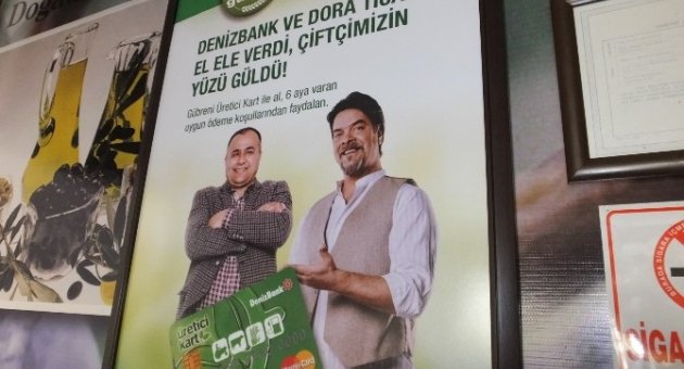 Burhaniyeli Çiftçi Reklam Yıldızı Oldu