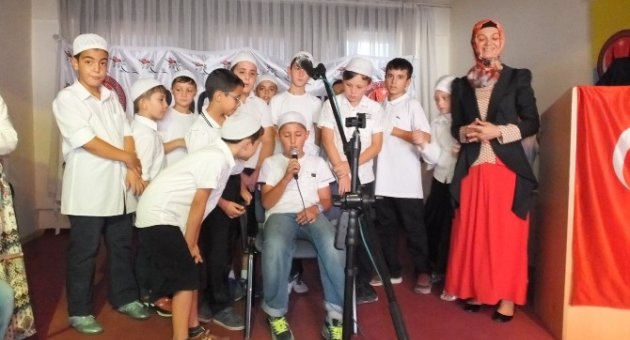 Burhaniyeli Çocukların Kuran Okuma Coşkusu