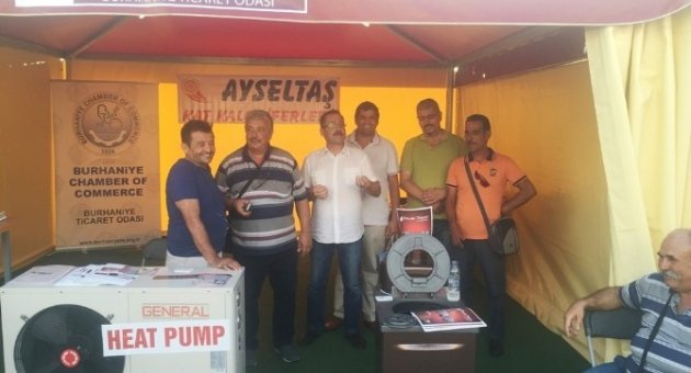 Burhaniyeli İş Adamları Midilli Fuarına Katıldı