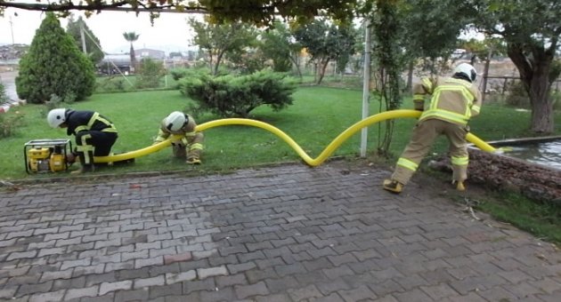 Burhaniyeli İtfaiyeciler Yarışmaya Hazırlanıyor