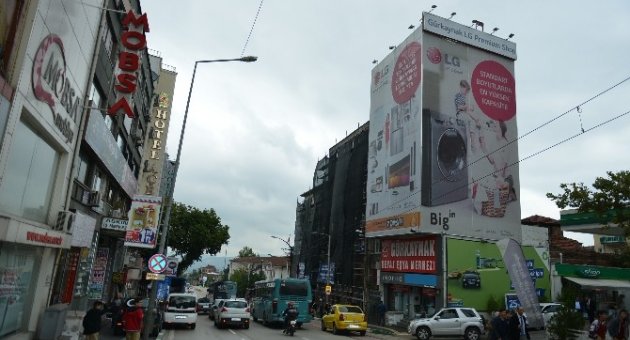 Bursa Caddeleri Güzelleşiyor