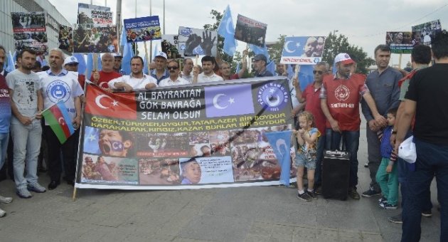 Bursa Kamu-sen’den Doğu Türkistan’a Destek