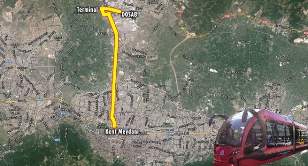 Bursa Terminal Tramvay Hattının İhalesine İtiraz Geldi