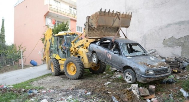 Bursa’da Hurda Araç Temizliği