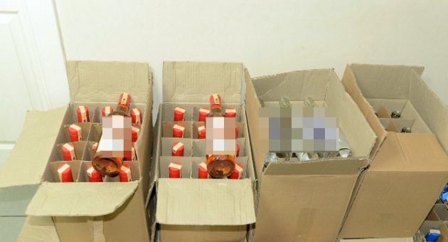 Bursa’da Kaçak Viski Operasyonu