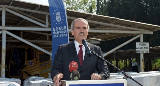 Bursa’da Kırsal Kesime Destek Sürüyor