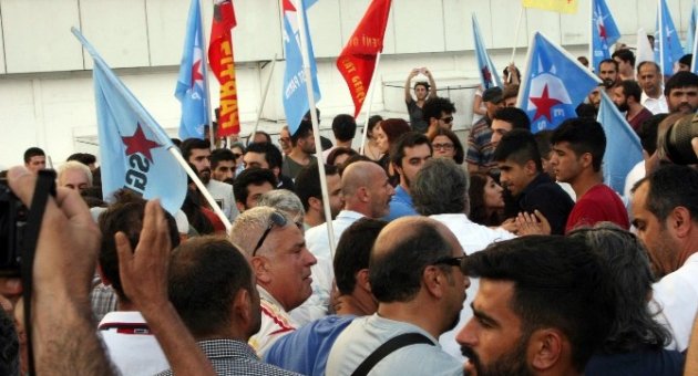 Bursa’da ’suruç’ Eyleminde Gerginlik