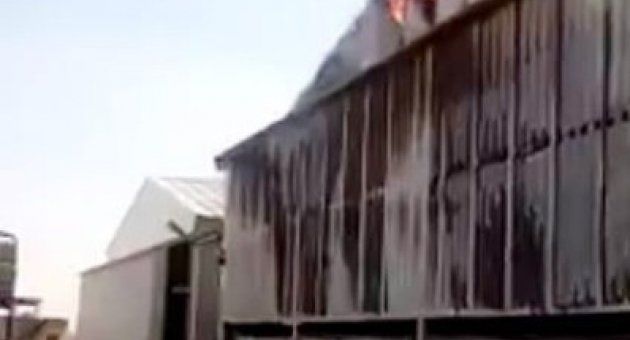 Bursa’da Tavuk Çiftliğinde Korkutan Yangın