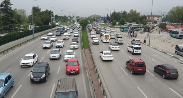 Bursa’da Trafikte "ilk Gün" Çilesi Yaşandı
