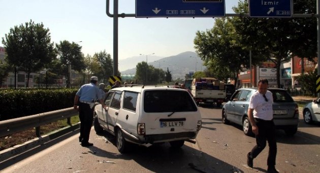 Bursa’da Zincirleme Kaza