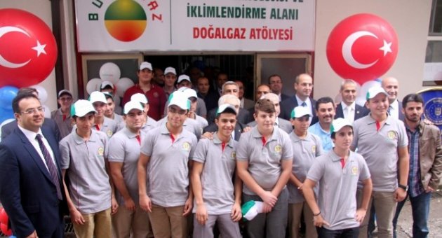 Bursagaz’dan Endüstri Meslek Lisesi’ne Doğalgaz Bölümü