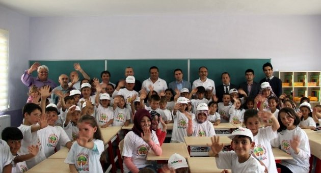 Bursagaz’dan Özel Okul Gibi Köy Okulu