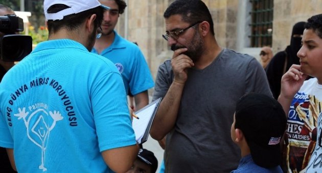Bursa’nın ‘genç Dünya Miras Gönüllüleri ’ İş Başında