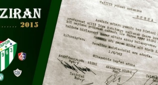 Bursaspor 52 Yaşında