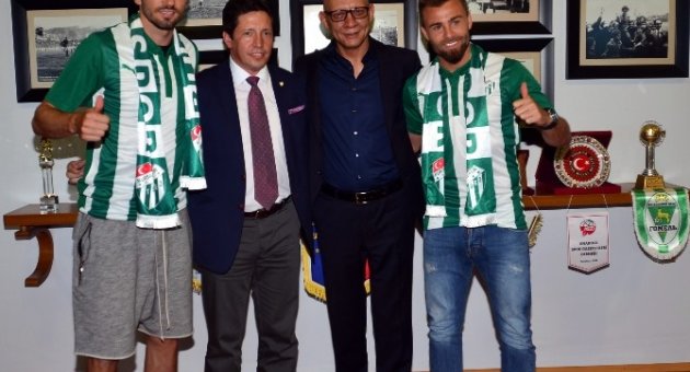 Bursaspor Sivok Ve Erdem İle Sözleşme İmzaladı