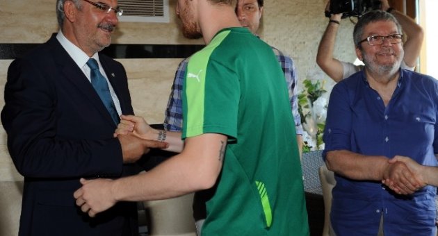 Bursaspor’da Bayramlaşma