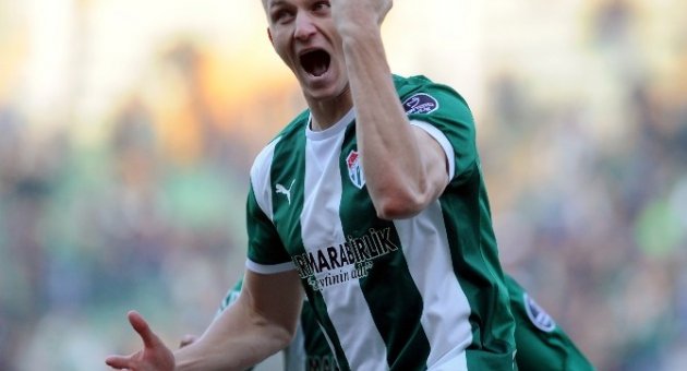 Bursaspor’da Gollerin Yarısı Necıd’den