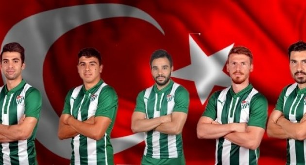 Bursaspor’da Milli Takım Sevinci