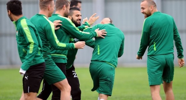 Bursaspor’dan Neşeli Antrenman