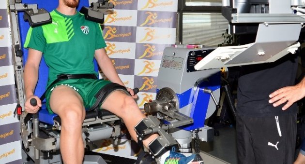 Bursasporlu Futbolcular Cybex Testinden Geçti