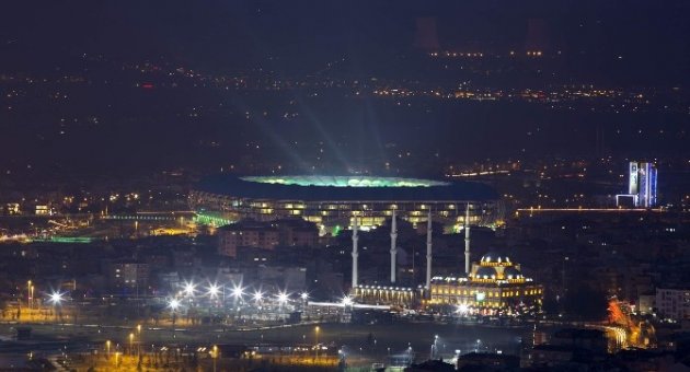Bursaspor’un Yeni Stadını Cumhurbaşkanı Erdoğan Açtı